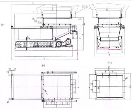 甲帶給料機圖紙