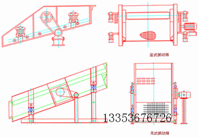 礦用圓振動(dòng)篩軸承損壞發(fā)熱的因素及其解決方法廠家介紹2